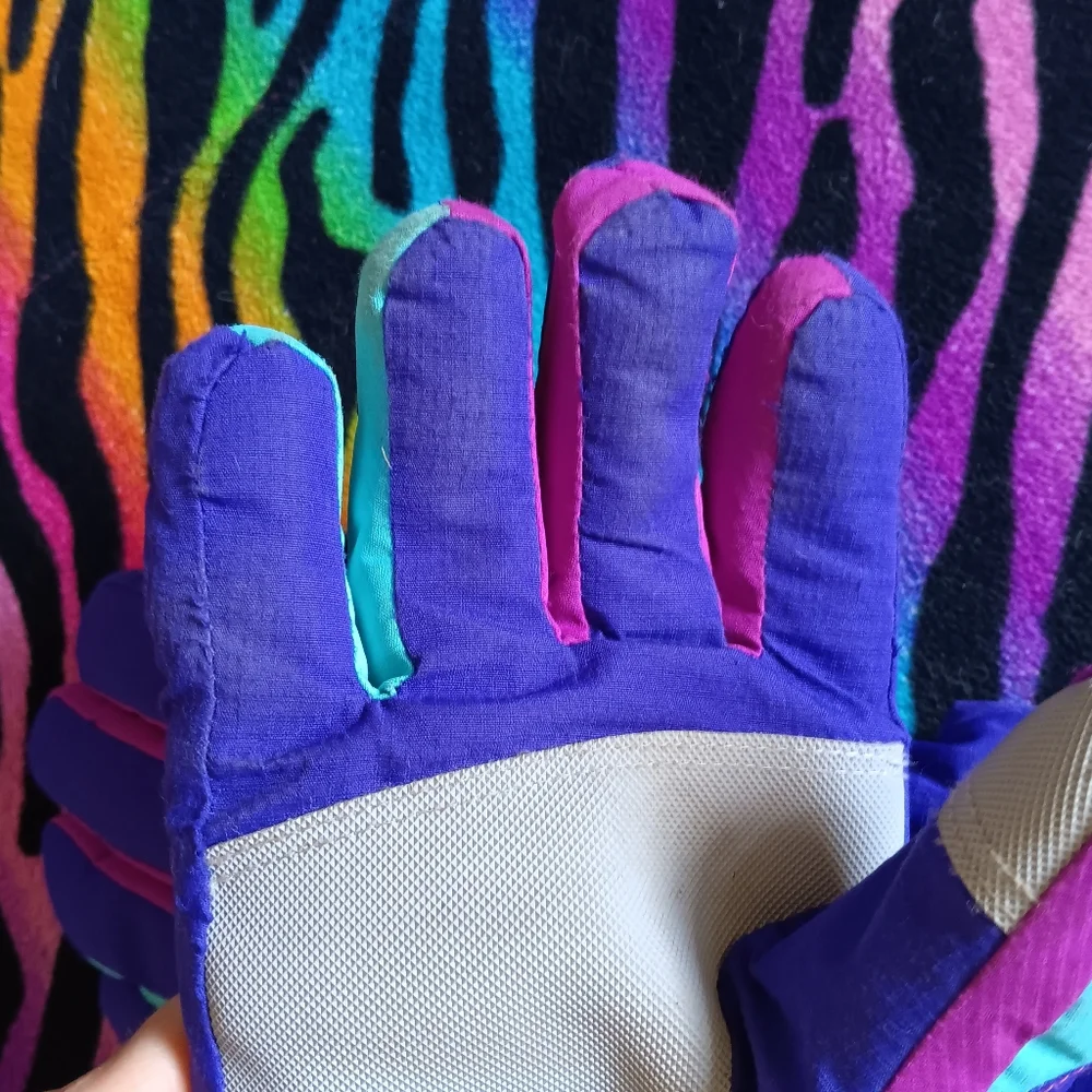 💜*4/$15* Girls ZeroXposur Winter Gloves Mittens Pink Purple M/L